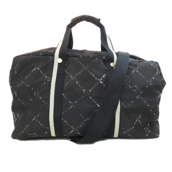 CHANEL Black Boston Bag - Picture 1 of 11